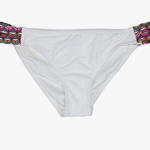 White Hipster Bikini Bottom size XS
